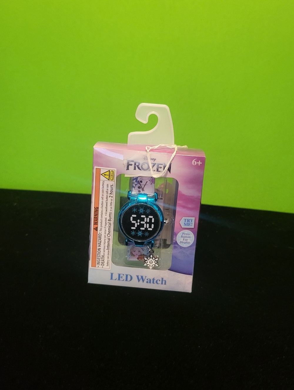 Disney Frozen LED Kids Watch - Teal and Black
